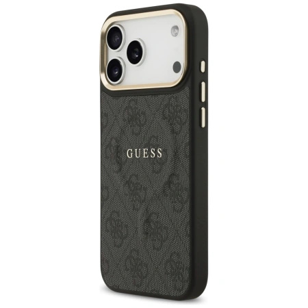 GUESS ETUI CASE DO IPHONE 17 PRO MAX MAGSAFE PU CLASSIC LOGO 4G