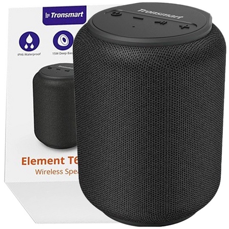 Mini bezprzewodowy głośnik Tronsmart T6 Bluetooth 5.3 15W - czarny