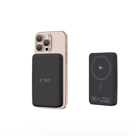 TECH-PROTECT POWERBANK PB24 LIFEMAG QI2 DO MAGSAFE IPHONE 12 13 14 10000MAH