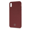 Mercedes MEHCI65SILRE iPhone Xs Max czerwony/red hardcase Silicone Line