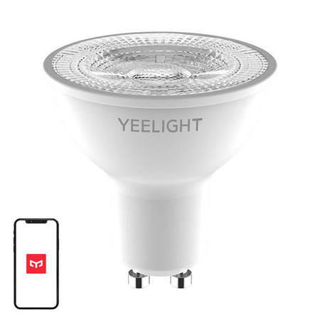 YEELIGHT LAMPKA LED SMART ŻARÓWKA DO ALEXA GOOGLE HOME GU10 ZMIANA