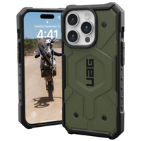 UAG Pathfinder Magsafe - obudowa ochronna do iPhone 15 Pro (olive)