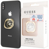 Guess Ring stand GURSEQGBK złoto-czarny /gold & black 4G