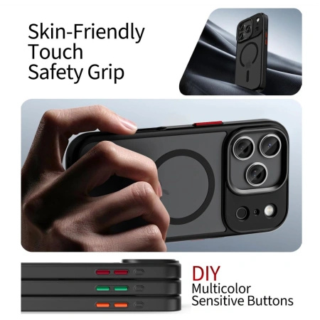 TECH-PROTECT ETUI MAGMAT XT 4-SET DO IPHONE 17 PRO MAGSAFE Z MAGNETYCZNYM