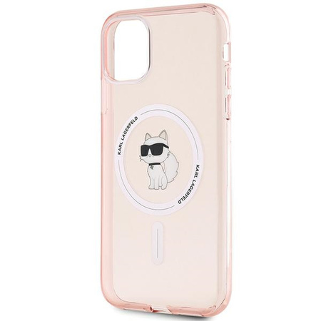 KARL LAGERFELD POKROWIEC HARDCASE DO IPHONE 11 6.1 Xr CHOUPETTE DO MAGSAFE