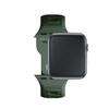 38/40/41/42 mm Dark Green (small) - 3mk Silicone Watch Strap for Apple