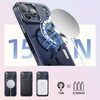 INNOSTYLE ETUI MAGNETYCZNE CASE WZMOCNIONE DO MAGSAFE IPHONE 17 SREBNE