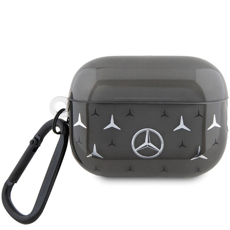 MERCEDES ETUI DO AIRPODS PRO 2 2022 2023 POKROWIEC WZÓR LARGE STAR OCHRONNY