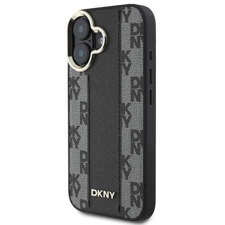 DKNY ETUI DO IPHONE 16 6.1 DO MAGSAFE HARDCASE CHECKERED WZÓR Z LOGO