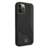 Mercedes MEHCP12LCDOBK iPhone 12 Pro Max 6,7" czarny/black hardcase Leather Perforated Area
