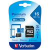 VERBATIM KARTA MICROSDHC 16GB V10+ ADAPTER DO TELEFONÓW TABLETÓW