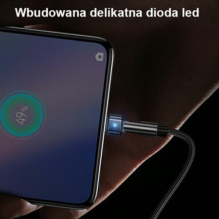 USAMS KABEL MICRO USB PLECIONY DO TELEFONÓW SAMSUNG 1M 2A SZYBKIE ŁADOWANIE