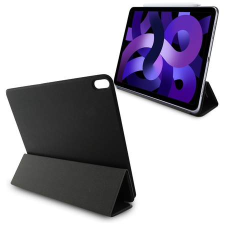 Karl Lagerfeld KLFC13RM24SAKCK iPad Air  13 2024/2025 Book Cover czarny/black Saffiano Magnetic Karl &Choupette