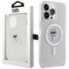 Etui Karl Lagerfeld IML Choupette MagSafe na iPhone 15 Pro Max - przezroczyste