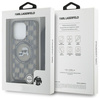 KARL LAGERFELD ETUI HARDCASE CROSSBODY MONOGRAM KARL & CHOUPETTE HEAD