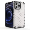 HURTEL ETUI HONEYCOMB PANCERNE DO IPHONE 13 PRO Z ŻELOWĄ RAMKĄ WYTRZYMAŁE