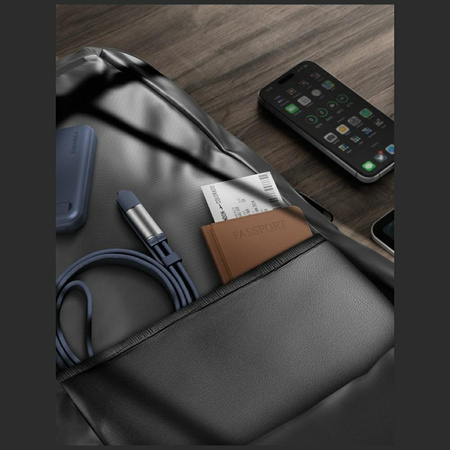 Kabel Energea Sheath Travel 2w1 USB-C do USB-C/USB-A 480Mbps 60W 1.2m niebieski