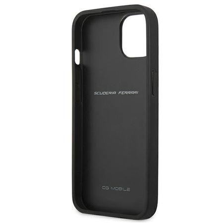 Ferrari FEHCP13SRQUK iPhone 13 mini 5,4" czarny/black hardcase Off Track Quilted