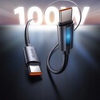 MCDODO KABEL USB-C SZYBKIE ŁADOWANIE DO SAMSUNG APPLE USB TYP C 100W 1M LED