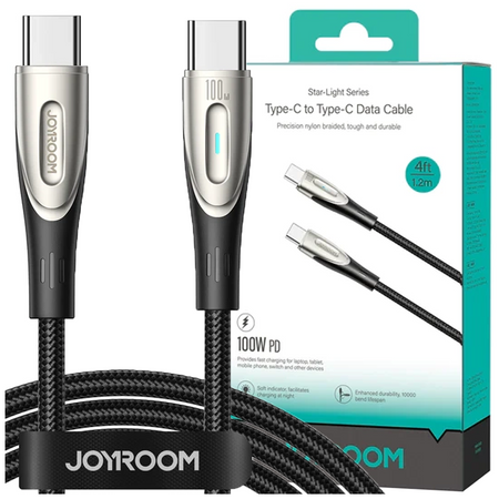 Kabel Joyroom Pioneer Series SA31-CC5 USB-C / USB-C 240W 1.2m - czarny