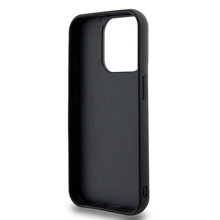 DKNY ETUI HARDCASE DO IPHONE 15 PRO 6.1 Z WZOREM 3D RUBBER REPEAT PATTERN