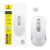 Mysz bezprzewodowa Baseus F02 ergonomiczna USB 2.4GHz - biała