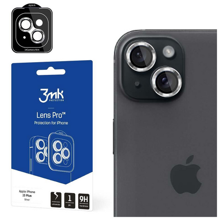 Apple iPhone 15 Plus - 3mk Lens Protection Pro