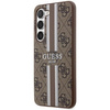 Etui Guess GUHCS23SP4RPSW S23 S911 - brązowe 4G Printed Stripe