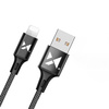 Wozinsky kabel przewód USB - Lightning 2,4A 1m czarny (WUC-L1B)