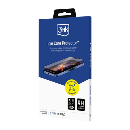 3MK EYE CARE PROTECTOR SZKŁO HARTOWANE DO APPLE IPHONE 16 PRO OCHRONA