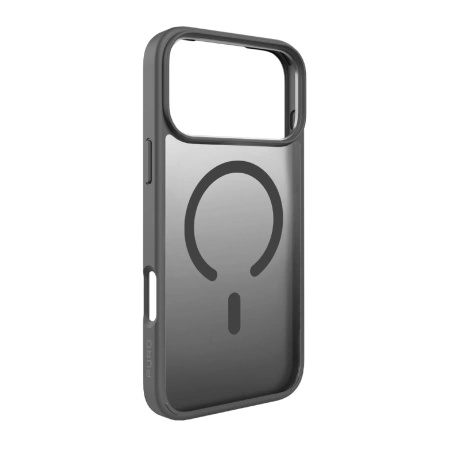 Etui Puro Gradient TPU kompatybilne z MagSafe na iPhone 17 Pro Max - szare
