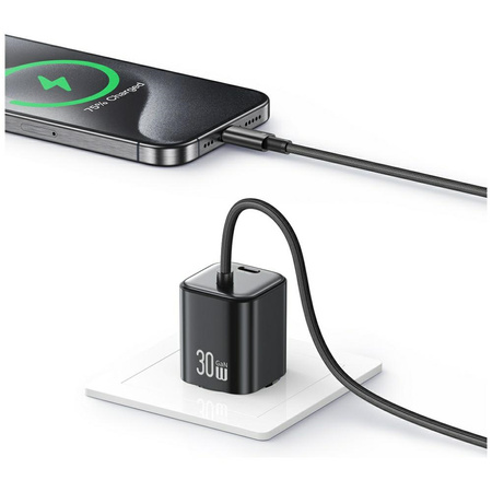 USAMS ŁADOWARKA 30W GAŃ DO LIGHTNING IPHONE 11 12 13 14 15 SZYBKA ŁADOWARKA