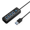 ORICO HUB WIELOFUNKCYJNY PW4U-U3 DO LAPTOPA 4x USB-A 3.0 ZŁĄCZE DO URZĄDZEŃ