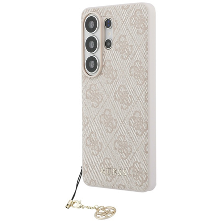 Etui Guess 4G Classic Logo Charm MagSafe do Samsung Galaxy S26 Ultra różowy