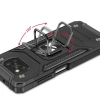 WOZINSKY RING ARMOR ETUI Z MAGNETYCZNYM UCHWYTEM DO SAMSUNG GALAXY A03S