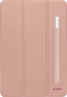 LAUT Huex Folio - obudowa ochronna z uchwytem do Apple Pencil do iPad Pro 12.9" 4/5/6G (rose)