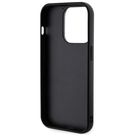 KARL LAGERFELD CASE POKROWIEC HARDCASE DO IPHONE 15 PRO MAX 6.7 RUBBER LOGO