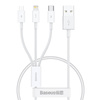 BASEUS KABEL USB 3.5A DO LIGHTNING DO IPHONE SZYBKIE ŁADOWANIE 0.5M DO IPAD