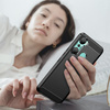 Carbon Case etui do Infinix Hot 12 Pro elastyczny silikonowy karbonowy pokrowiec czarne