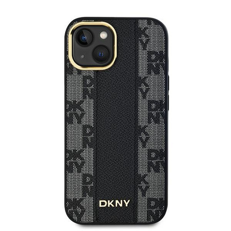 DKNY ETUI DO MAGSAFE DO IPHONE 15 PLUS 14 PLUS SKÓRZANE Z WZOREM CHECKERED