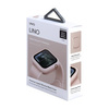 UNIQ etui Lino Apple Watch Series 4/5/6/SE 44mm. różowy/blush pink