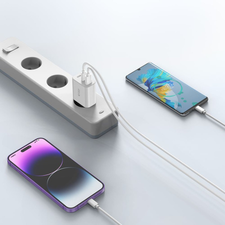 TECH-PROTECT ADAPTER ŁADOWARKA 3-PORTOWA PD30W DO SMARTFONÓW TABLETÓW QC3.0