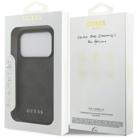 GUESS ETUI CLASSIC DO IPHONE 17 PRO WYSOKOŚCI OCHRONY I LUKSUSOWEGO