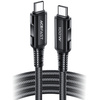 Acefast kabel USB Typ C - USB Typ C 2m, 100W (20V/5A) czarny (C4-03 Black)