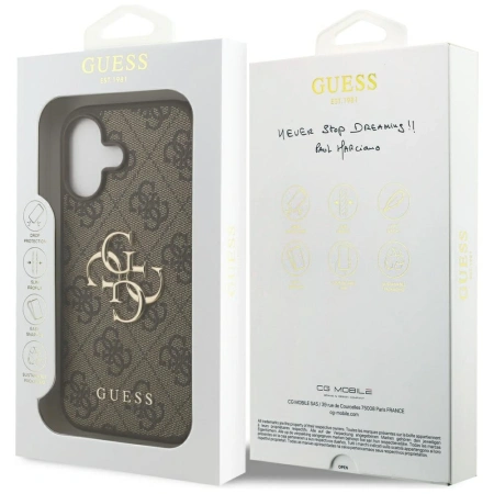 GUESS ETUI 4G BIG LOGO DO IPHONE 17 PRO DESIGN CASE POKROWIEC