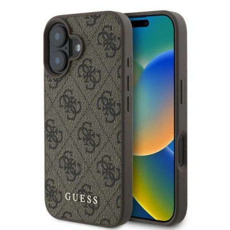 GUESS ETUI HARD CASE DO IPHONE 16 6.1 4G CLASSIC STYLOWA OCHRONA NA TELEFON