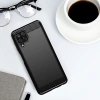 HURTEL ELASTYCZNE ETUI CARBON CASE DO SAMSUNG GALAXY A22 4G WYSOKA OCHRONA