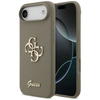 Etui Guess Silicone Big 4G Script do     iPhone Air brązowy