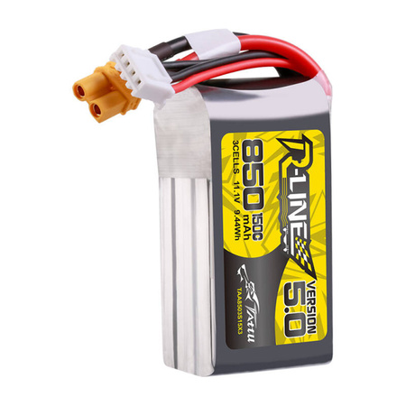 TATTU 850MAH 3S 11.1V 150C BATERIA DO MODELI RC XT30U-F WYSOKA WYDAJNOŚĆ