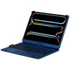 Etui Typecase Flexbook Touch z klawiaturą do iPad Pro 11" 2024/2025 ciemny niebieski